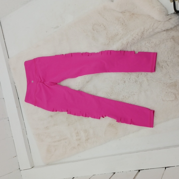 •Jala Groove• Hot Pink Leggings size x-small - Picture 11 of 14
